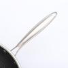 ZISIZ Honeycomb Stainless Steel Non-stick Wok