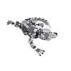 Compatible With Building Block MOC Building Series Mecha Small Gecko Small Particle Building Block Toy Model