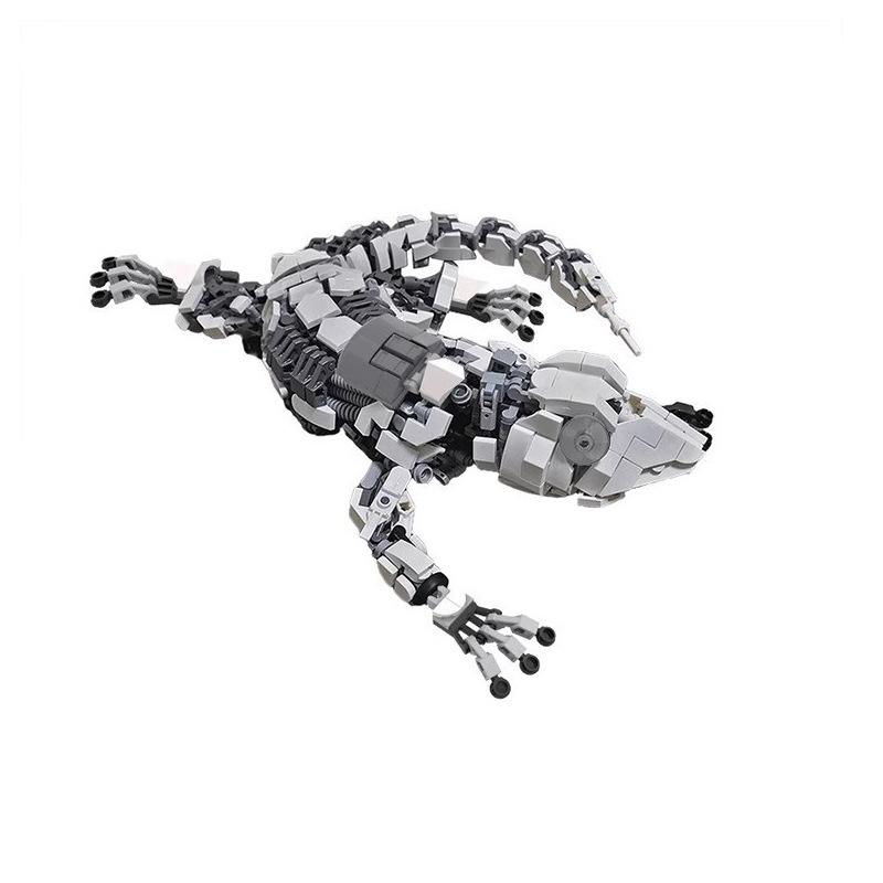 Compatible With Building Block MOC Building Series Mecha Small Gecko Small Particle Building Block Toy Model