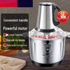 Premium Electric Meat Grinder & Multifunctional Food Processor for Chopping, Blending, and Garlic Paste Making