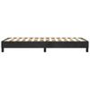 vidaXL Boxspringbettgestell Schwarz 90x190 cm Samt