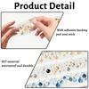 8 Rolls 8 Styles PET Self Adhesive Stickers Roll Decorative Stickers Roll Mixed Shapes 50mm 1roll/style 2m/roll