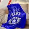 Chelsea FC Pattern Blanket, Cozy Blanket for All-Season Comfort On Sofas, Beds, Office, Car, Camping and Travel
