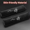 2PCS Line Turtle Car Safety Belt Shoulder Cover Breathable, Soft, Comfortable Car Safety Belt Cover Universal