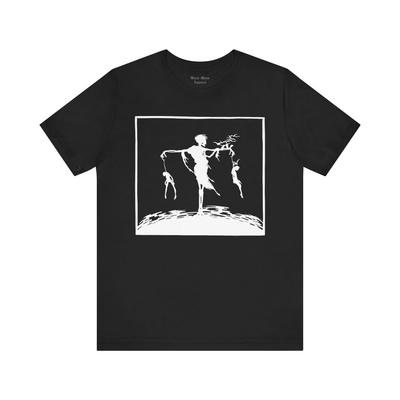 Totentanz am Galgen Ein Totenanz Totentanz T-Shirt Walter Draesner Vintage Kunst T-Shirt Herren- und Damen-T-Shirts