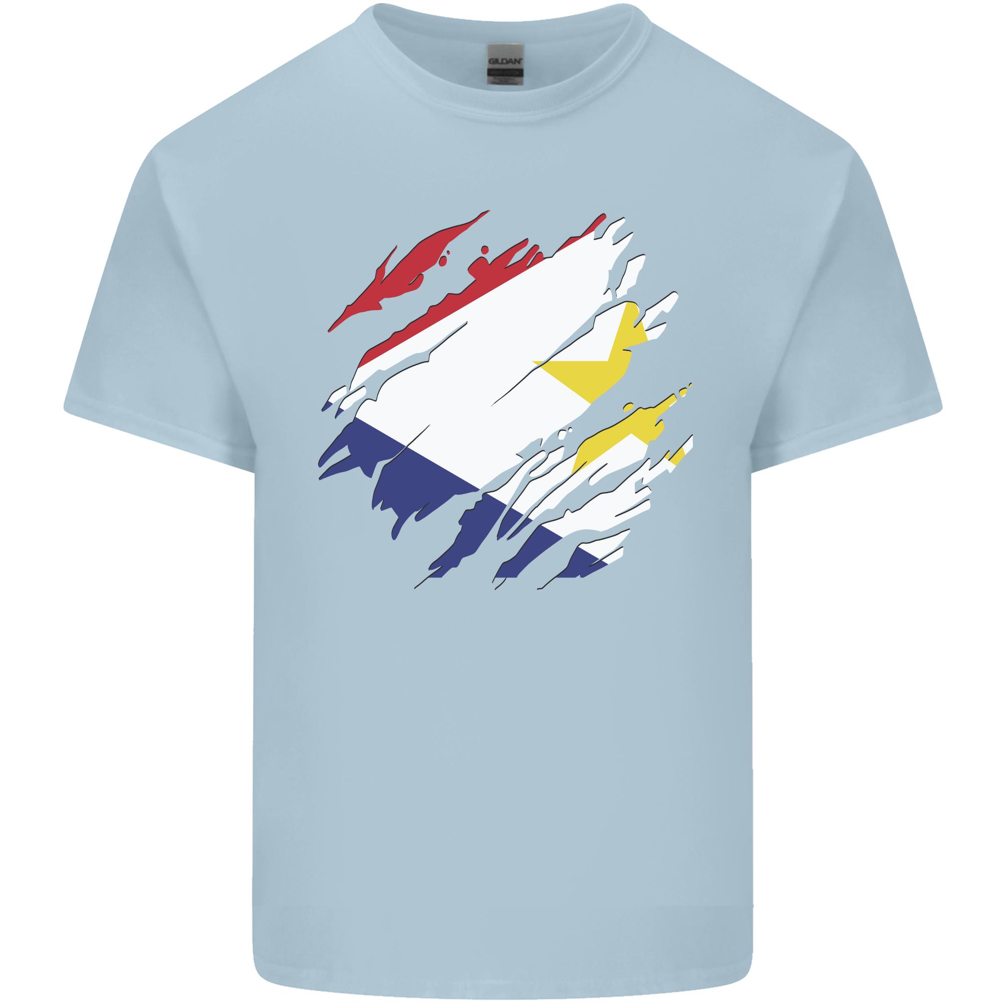 Torn Flag Saba Unisexs Light Cotton TShirt S