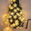 Flower Light String Battery Operated 1.5/3/6m 10/20/40leds Fairy Lights Decorative String Room Decor Lights for Bedroom Weddings Festivals
