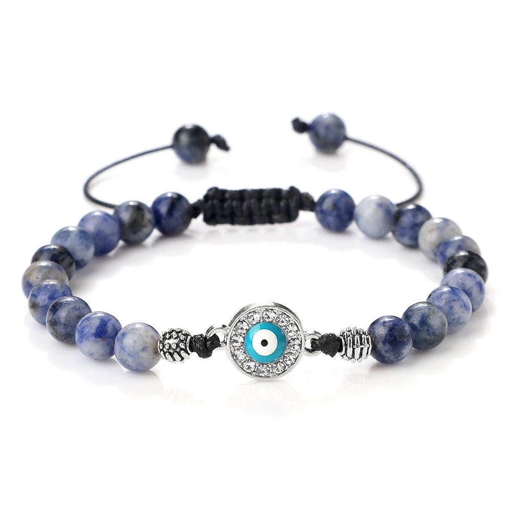 Devil's Blue Eye Zircon Bracelet: European & American Style Women's Jewelry