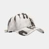European and American new four-season tie-dye baseball caps for men and women, street color peaked caps, sunscreen visors, sub-tide
