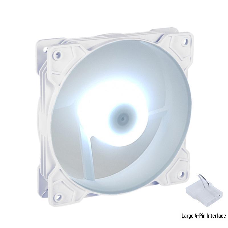 Silent LED 120mm 4-Pin Chassis Cooling Fan