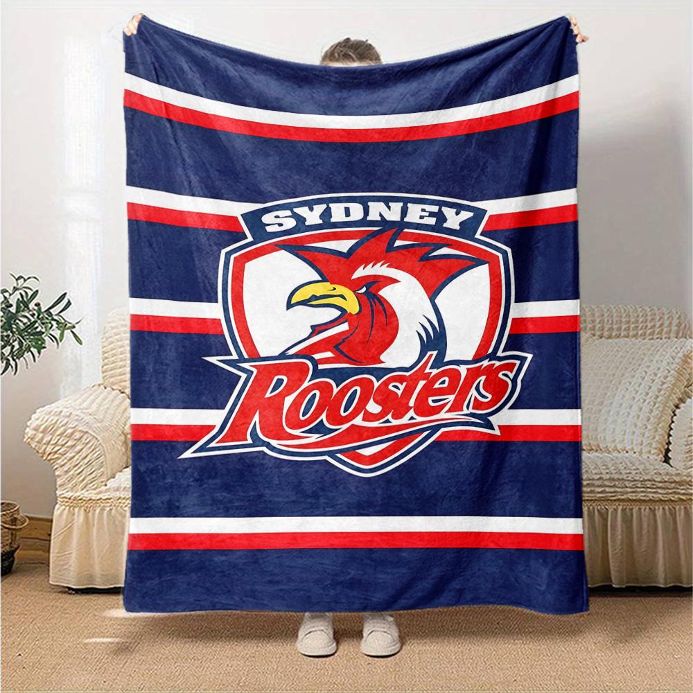 1pc Football Team (23) Blanket, Gift, for Men and Women, Soft Blanket, Good for Sofa Bed Couch Travel, Lightweight Flannel Blanket