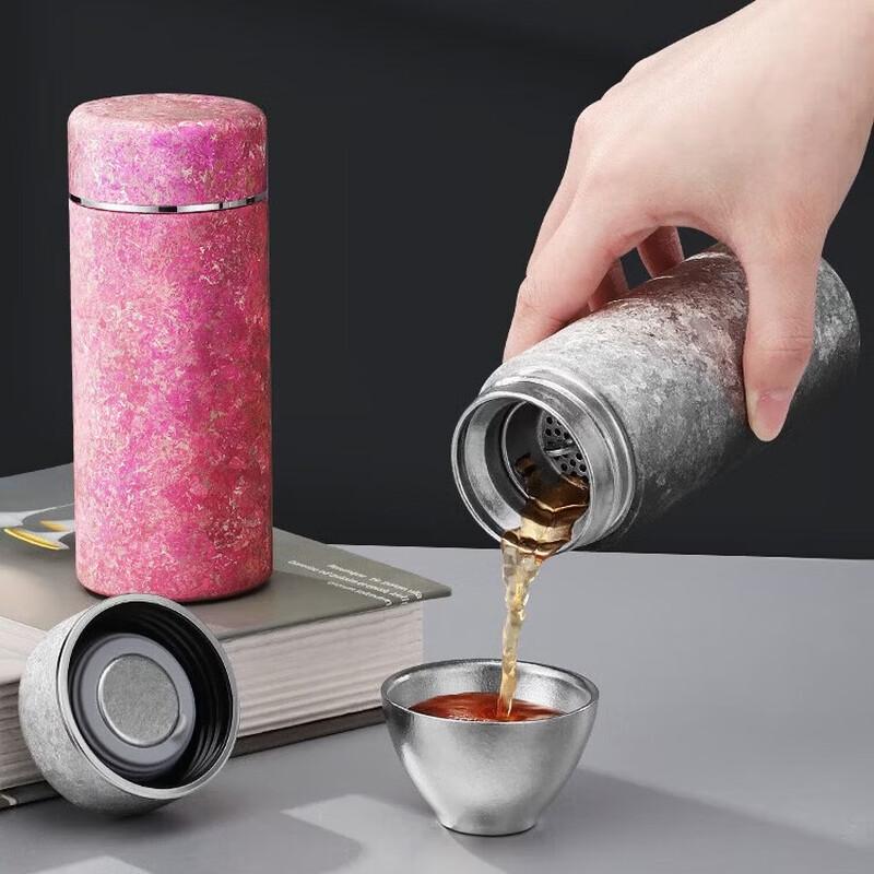 Edish Pure Titanium Double-Layer Mini Insulated Cup 300ml