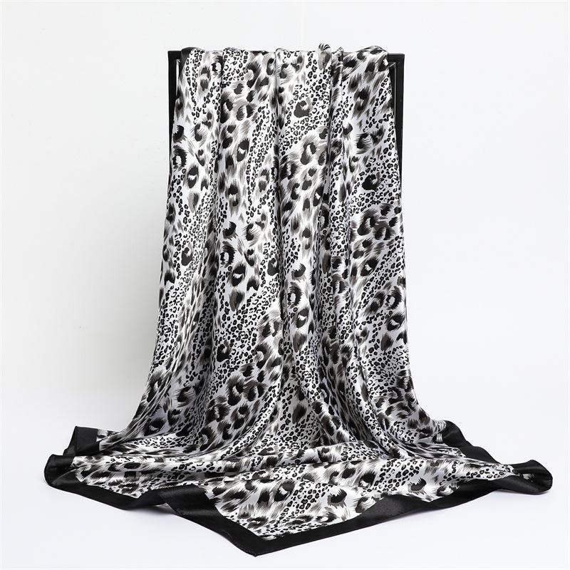 

90 * 90 см новый шелковый шарф женский весенне-летний декоративный шарф солнцезащитный дорожный платок осенне-зимний шарф тонкий выпуск 90*90cm