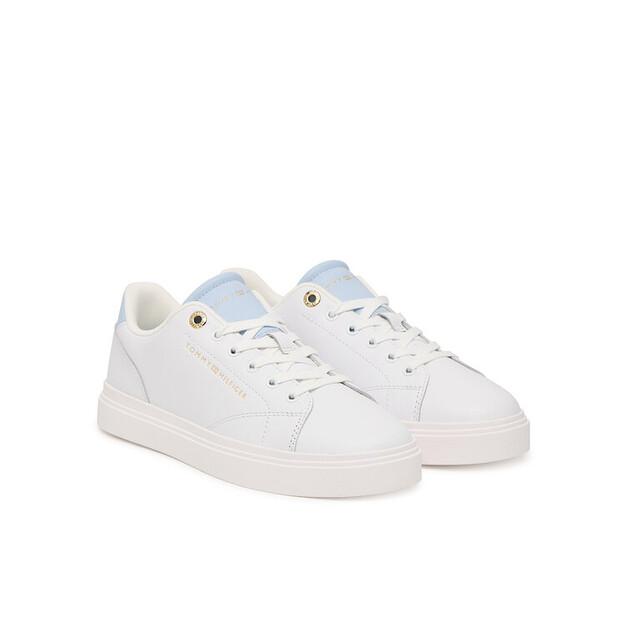 Tommy Hilfiger Th Feminine Cupsole Leather Sneakers