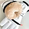 Solid Color Winter Ski Gloves Plush  Gloves Fashion Snowboard Gloves  Girls