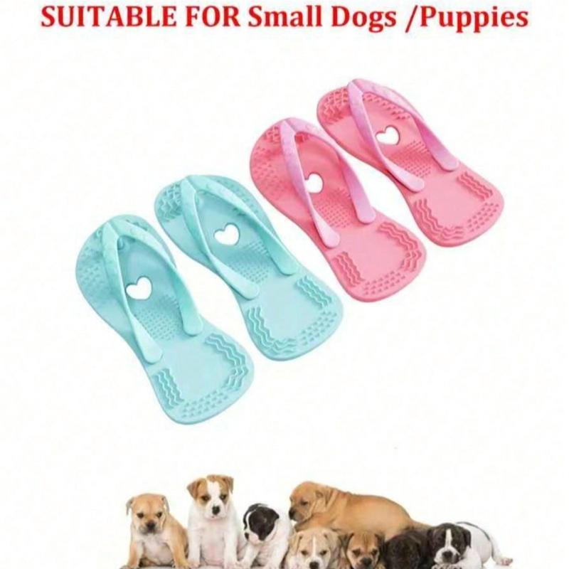 1 Jouet à Mordre en Forme de Pantoufle pour Chiots Uniquement Adapté aux Animaux de Compagnie, Jouets Résistants aux Morsures, Produits pour Animaux de Compagnie, Jouets pour Animaux de Compagnie Jouets en Forme de Pantoufle, Jouets pour le Nettoyage des Dents des Chiots