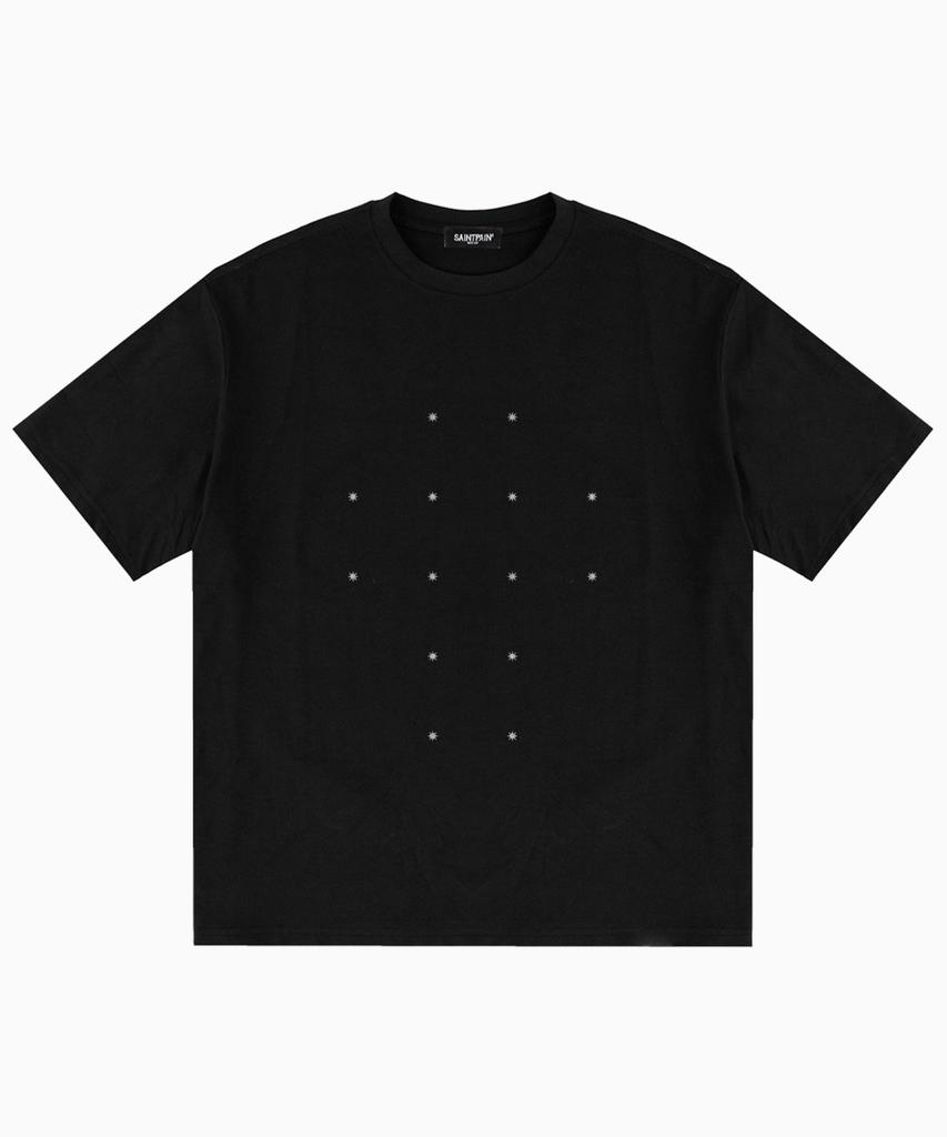 SAINTPAIN Sp Air Cotton Zodiac Short Sleeve Tee Black
