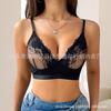 Women S Sexy French Lace Ultra Thin See Through Bra Push Up