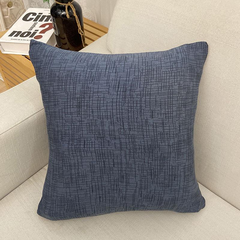 Polyester Pillow Case Cushion Cover 45x45cm Artistic Plaid Decoration Sofa Bedroom Throw Pillows