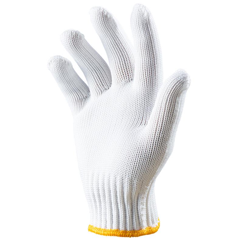 Nylon Wear-Resistant Work Gloves for Men and Women - Durable, Thin, and Extended for Construction and Household Use