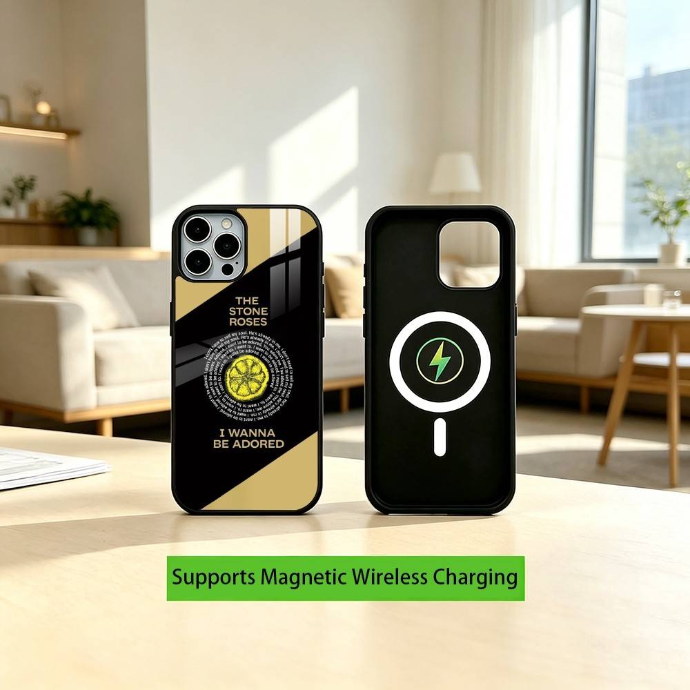 The S-Stone Z-Roses Band Singer  Phone Case For iPhone17,16,15,14,13,12,11 Plus,Pro Supports Magnetic Wireless Charging iPhone13PROMAX