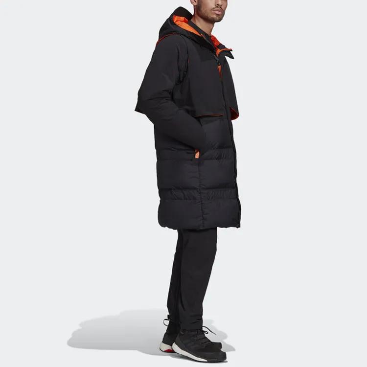 Adidas Down Jacket Winter Men's Black (Unisex) Down Jackets FR9527