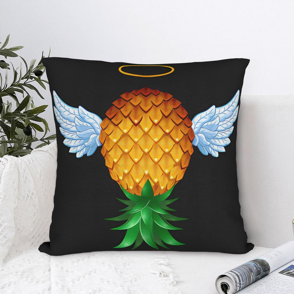 Anatomy Of An Upside Down Pineapple Pillow Cover Soft Cushion Cover Retro Trendy Pillow Case For Sofa Car Home Decor