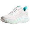 HOKA  Clifton 10 White Cielo Blue Women Sneakers 1162031-WTCL