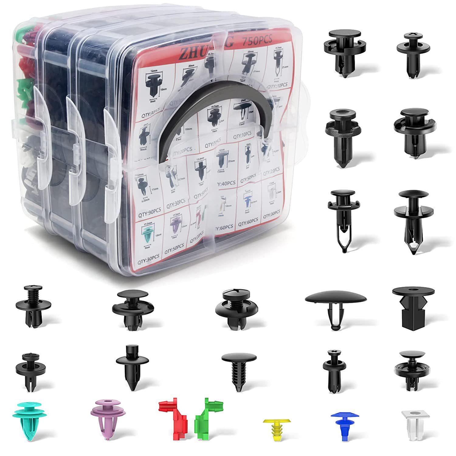 

Набор универсальных автомобильных фиксаторов из 750 штук для Ford, Toyota, Honda и Chevrolet