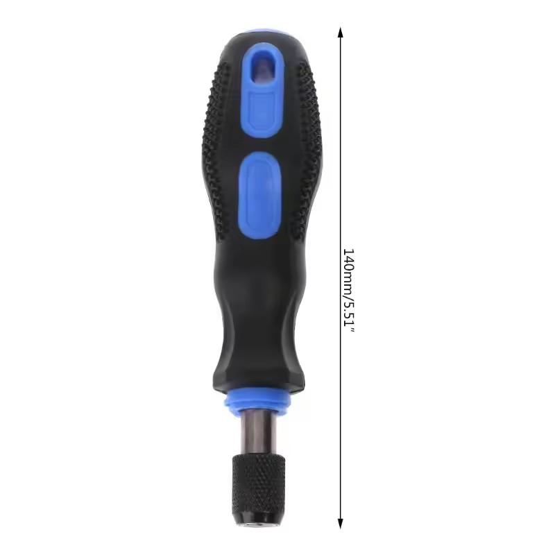 1/4 (6.35mm) Self-locking Screwdriver, with a Fixed Handle for the Blade Head, Suitable for the Multifunctional Drill Controller