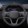 Car Steering Wheel Cover Anti Slip Circular D-type Auto Accessories For Lexus IS250 IS200 RX350 RX330 Ct200h LX570 IS300h GX470