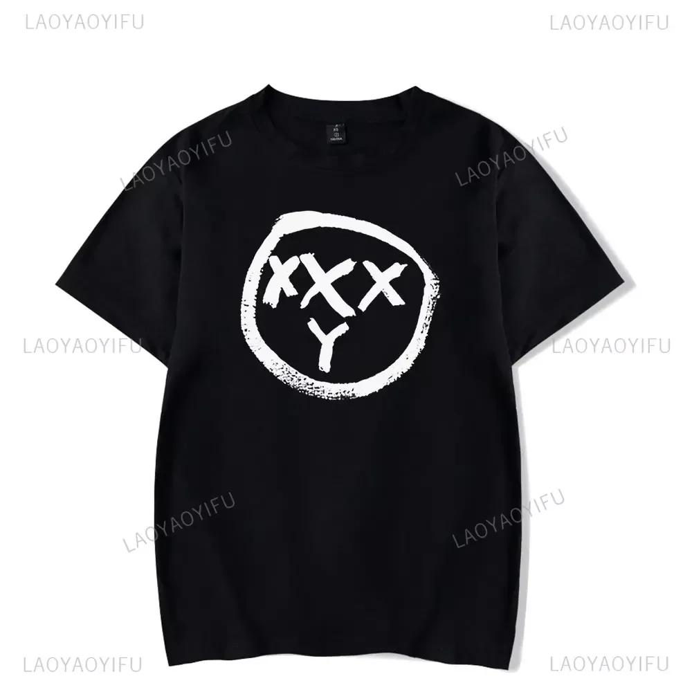 Fashion rapper Oxxxymiron funny summer casual hipster Hip Hop men women trend casual street crewneck shortsleeved Tshirt S