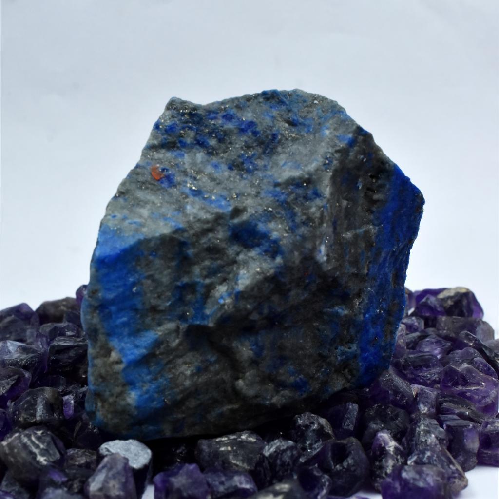 Blue Lapis Lazuli Rough 1175.60 Ct Uncut Raw CERTIFIED Natural Loose Gemstone