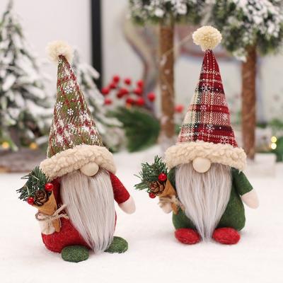 Dwarf Plush Doll Christmas Decoration Birthday Gift Doll Children's Doll Pendant