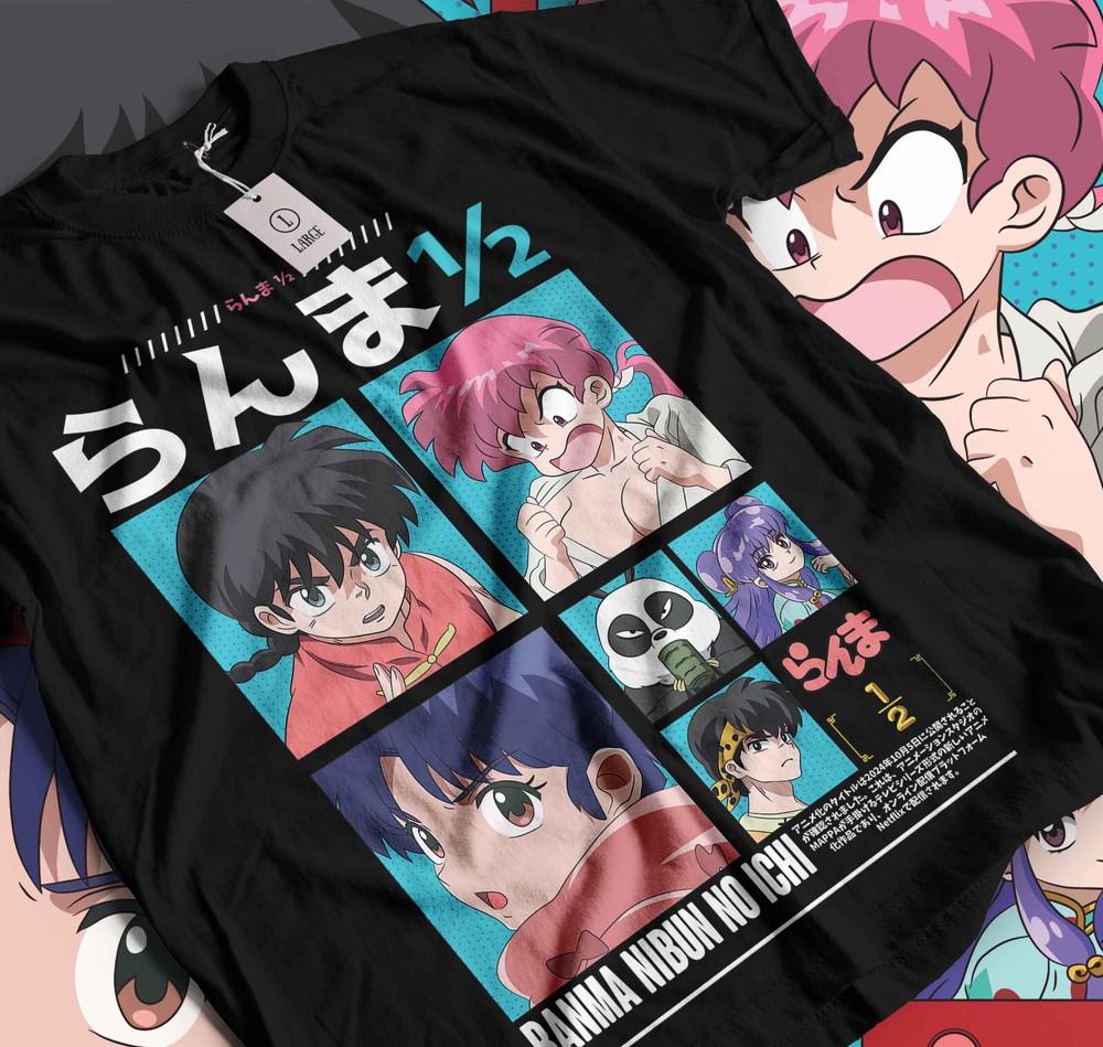 

Shampoo Rumiko T-shirt Takahashi Ranma 1/2 Girl Kawaii Funny Anime Tee Gift 117 S