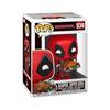 Figurine Funko Pop - Marvel - Deadpool - Édition Spéciale Fêtes - Rouge - Mixte