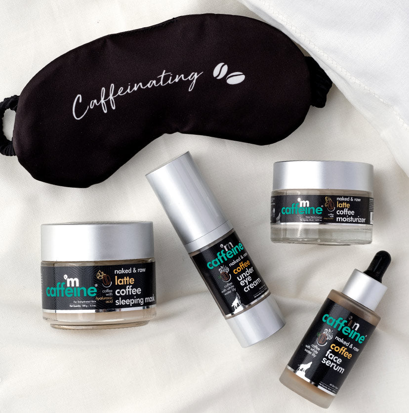 mCaffeine Limited Edition Pro Night Winter Skincare with Coffee Kit