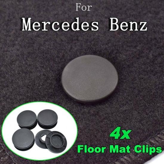8-PCS Floor Mat Clips Retention Button Carpet Clamps Fastener For Mercedes Benz