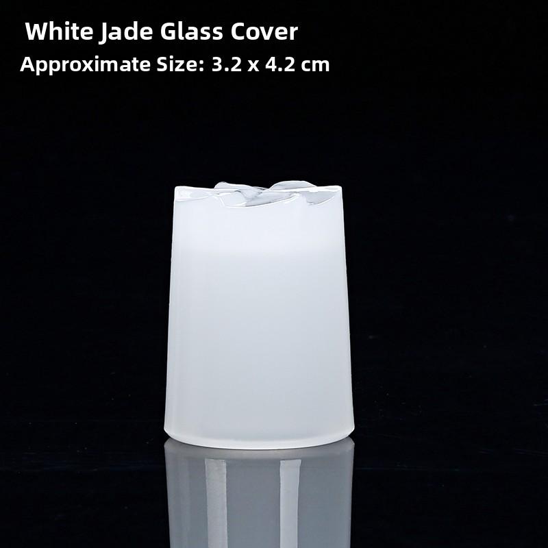 

Creative Pumpkin Crystal Glass Lid Tea Pot Holder Tea Pet Decoration Japanese Sle Tea Ceremony Accories Dining Utensils