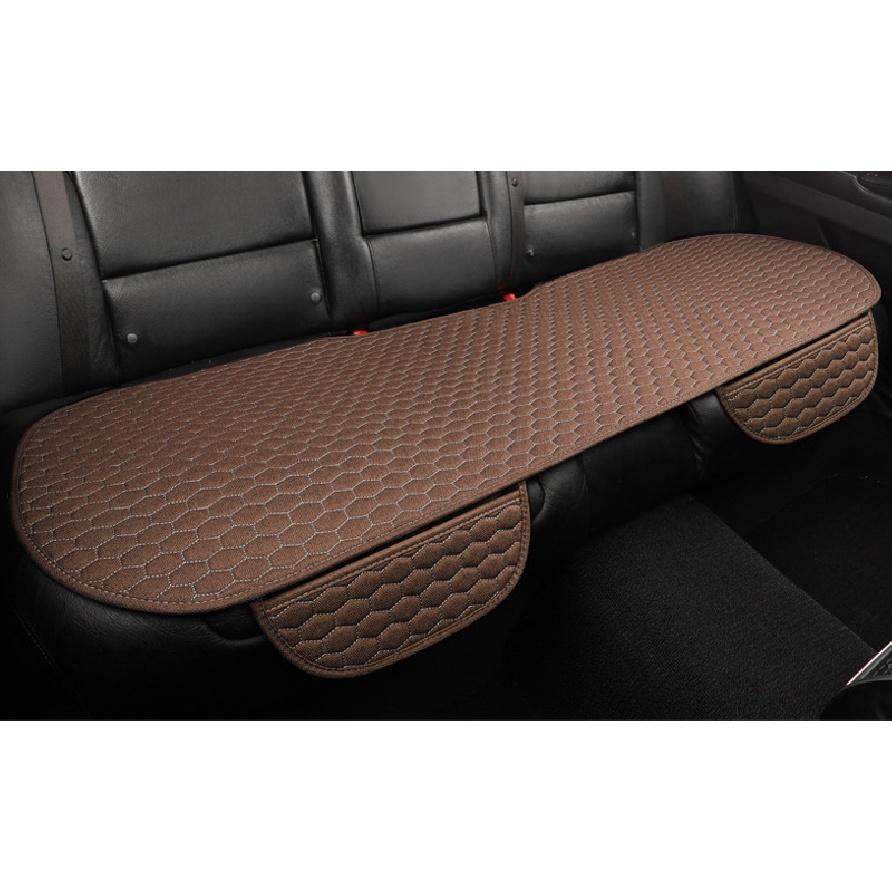 Husă scaun auto din in, pernă respirabilă și lavabilă, design universal comortable, covoraș pentru sedan, camion, SUV, New Energy