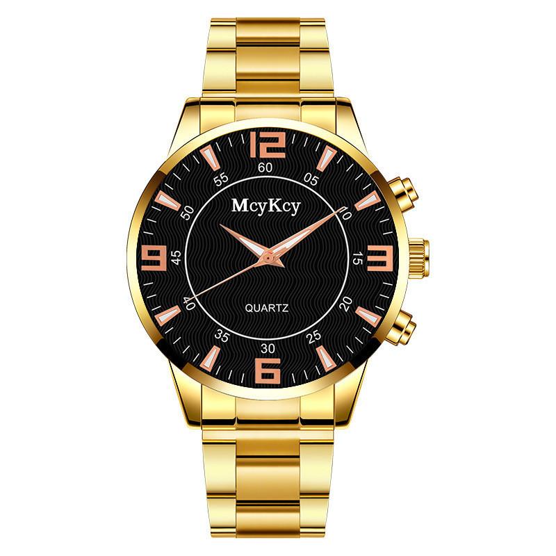 Seagull Quartz Mens Watch With Stainless Steel Strap For Formal Settings