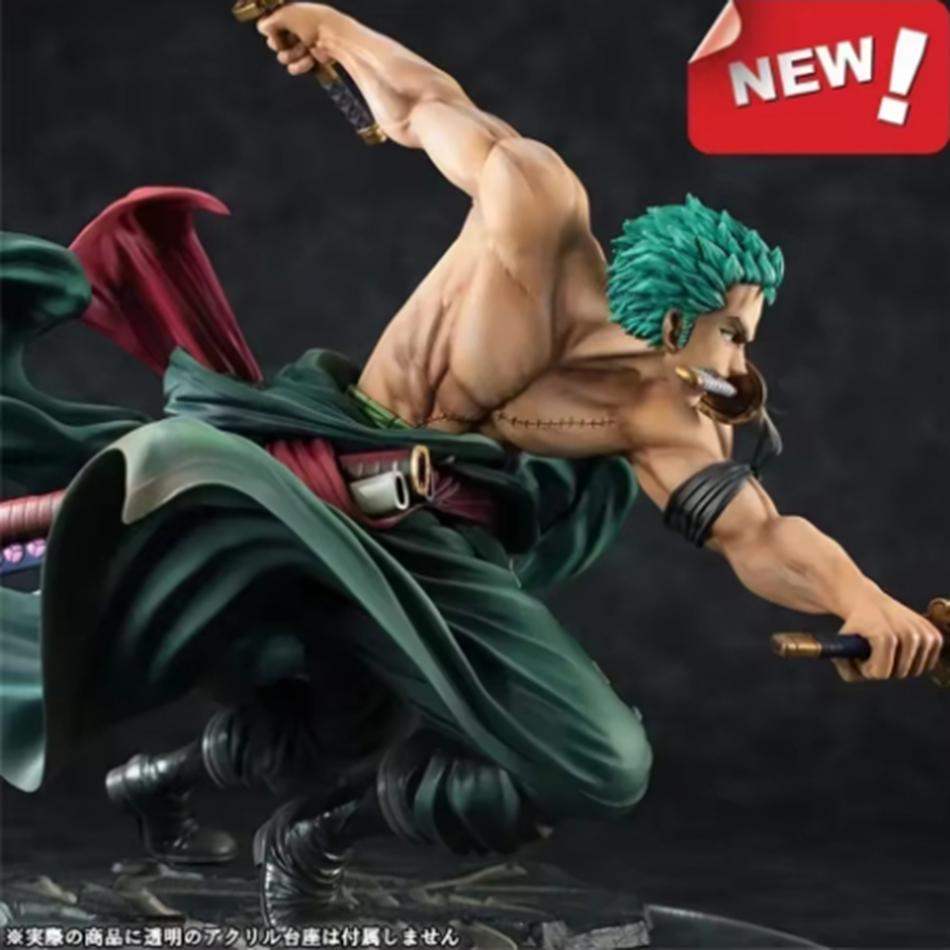 One Piece 10CM Figure Toys Anime GK Roronoa Zoro Three-blade Sa-maximum PVC Action Collection Figurine Model Dolls Gifts Kid