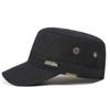New single hat flat top hat men's spring and autumn trendy fashion casual short brim cap
