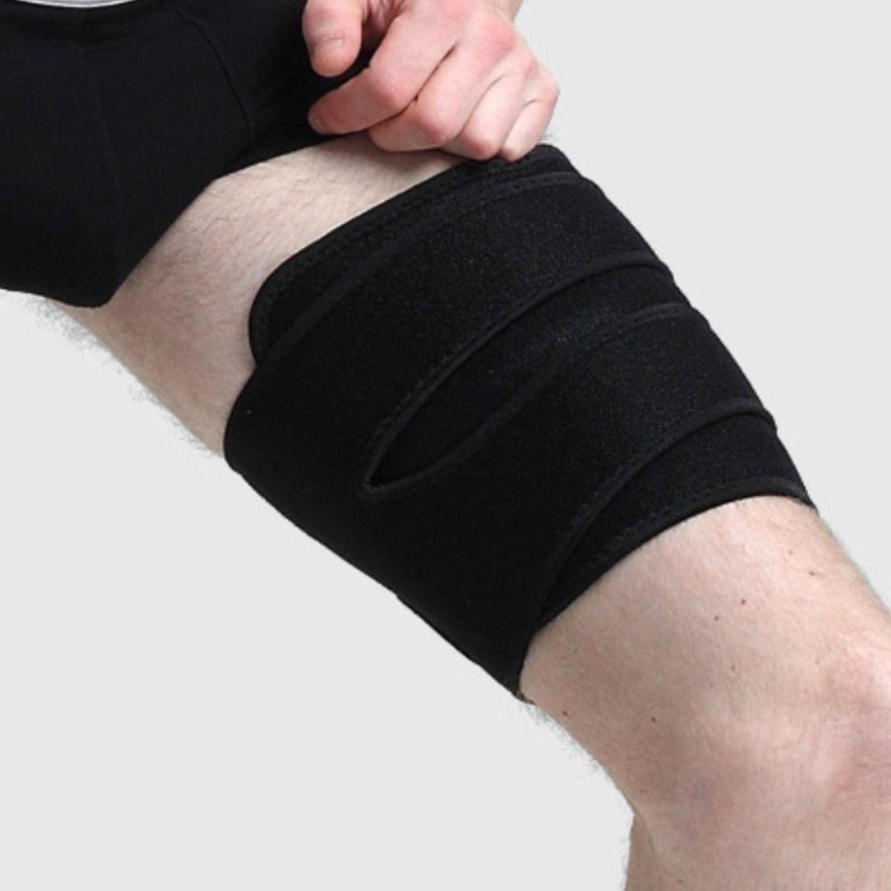 Compression Leg Guards Breathable Upper Leg Sleeves Anti-Chafing Thigh Support  Men Women