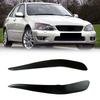 Car Front Headlight Cover Eyebrows Eyelid Trim Sticker For Lexus IS200 IS300 RS200 1998-2005
