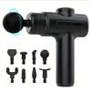 Deep Tissue Massage Gun for Whole Body Back Neck Massager Rechargeable Handheld Percussion with 8 Heads