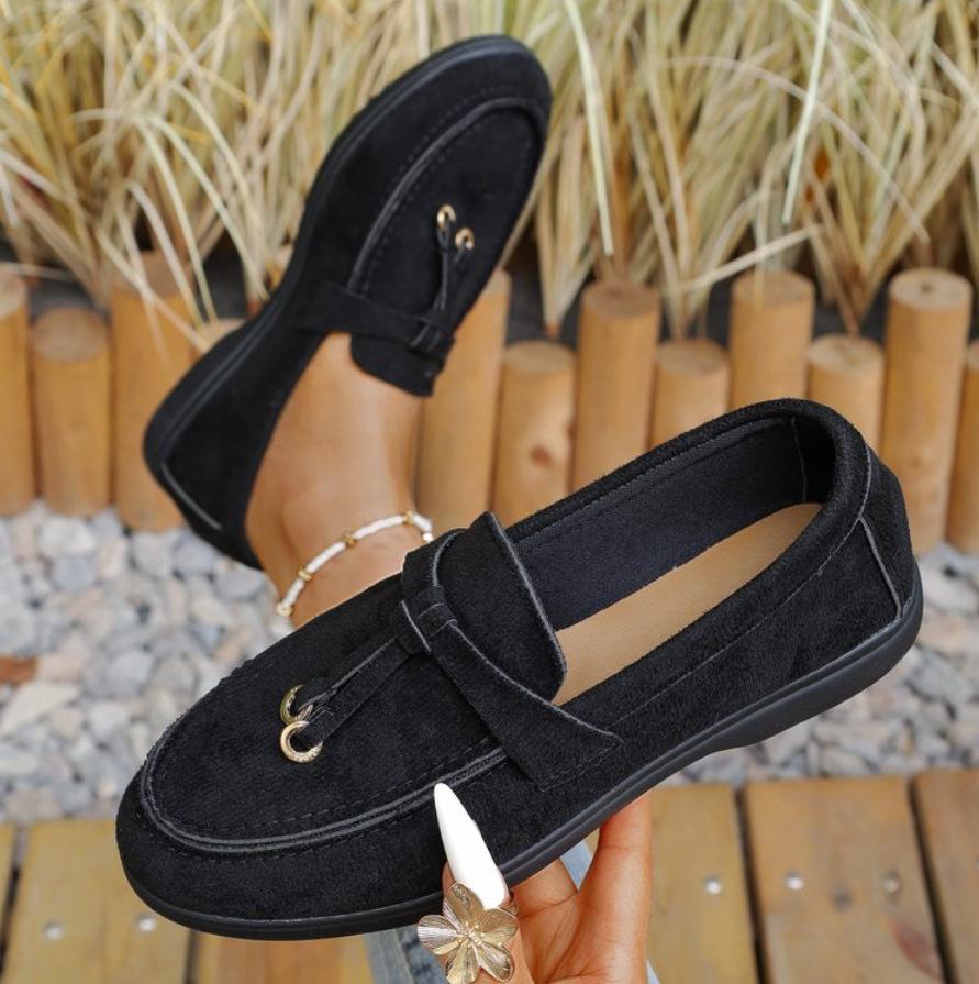 2026 New Women's Slip On Loafers Fashion Casual Flat Lazy Single Shoes