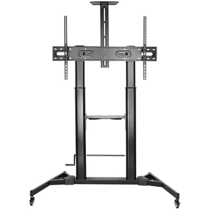 Support de Sol - AISENS - FT100TE-171 - Écologique - Roulettes - Manivelle - VESA 1000x600mm