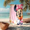 Ultra-Soft Beach Towel with Minnie Theme,Ideal for Pool - Camping, Diving - Perfect Travel Essential, Vibrant Beach Towel.