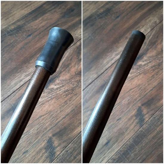 Walking Sticks Carving Wood Reeds Bronze Wooden Handmade Cane Stick Men's Accessories Horse